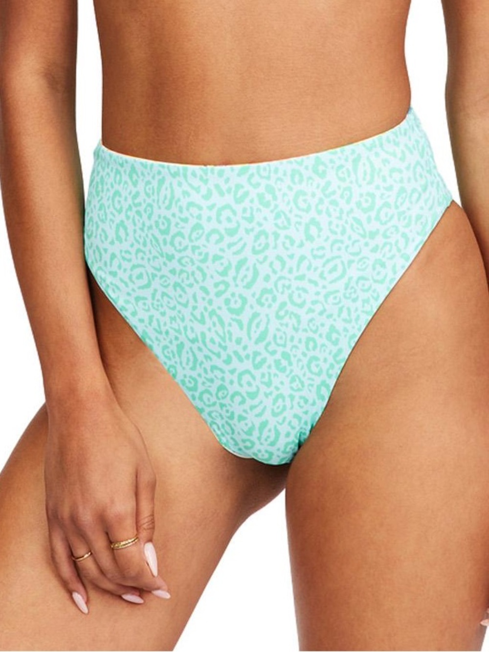 Billabong Sweet Tropics Rev Rise Bikini Bottom Size M high rise - Picture 3 of 13